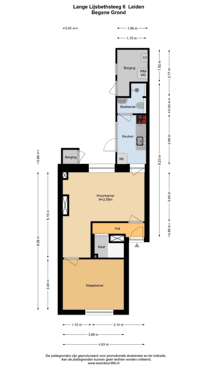 Foto 21 van Lange Lijsbethsteeg 6