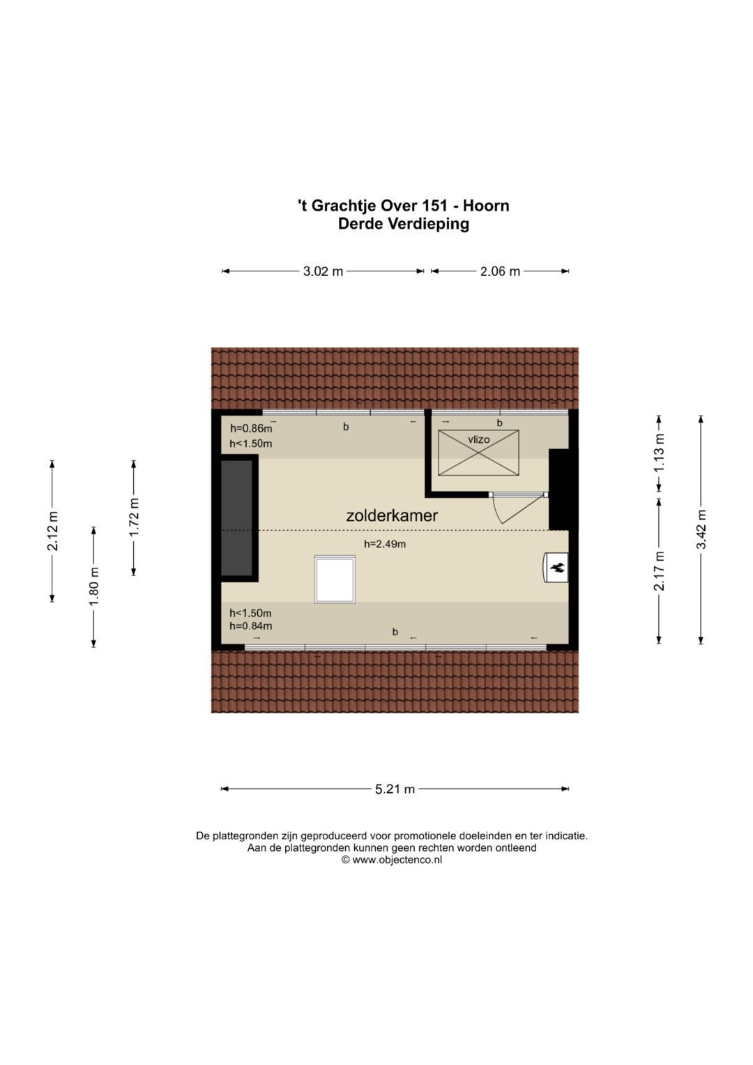 Foto 37 van 't Grachtje over 151