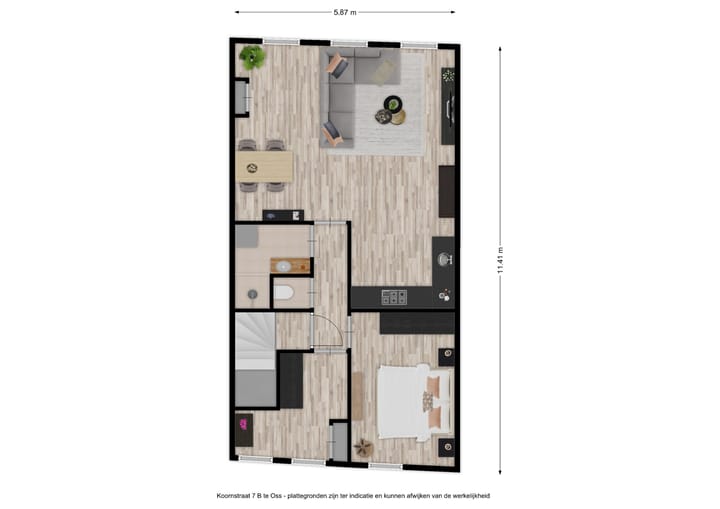 Foto 23 van Koornstraat 7-B