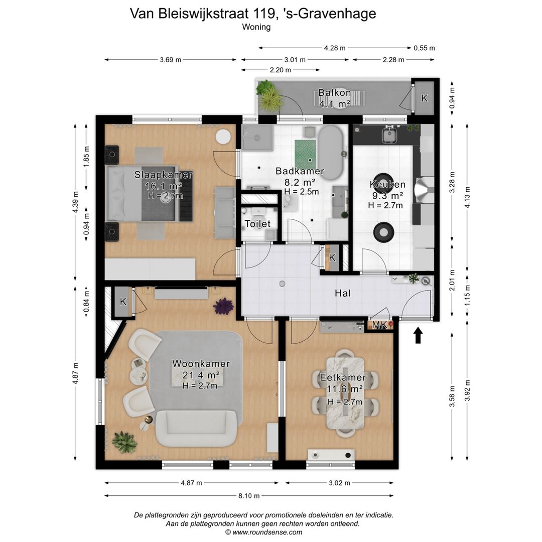 Foto 31 van Van Bleiswijkstraat 119
