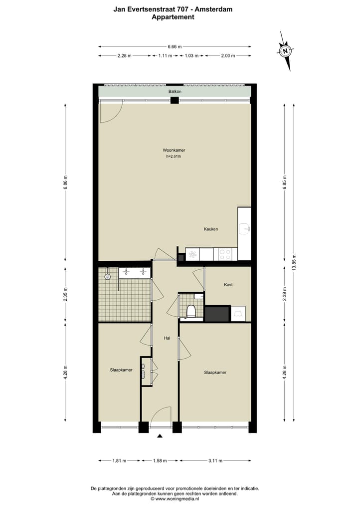 Foto 29 van Jan Evertsenstraat 707