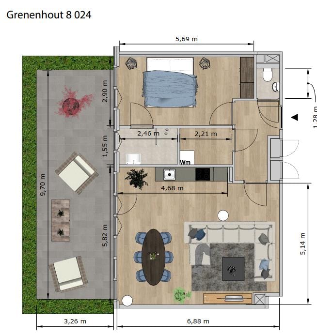 Foto 24 van Grenenhout 8-024