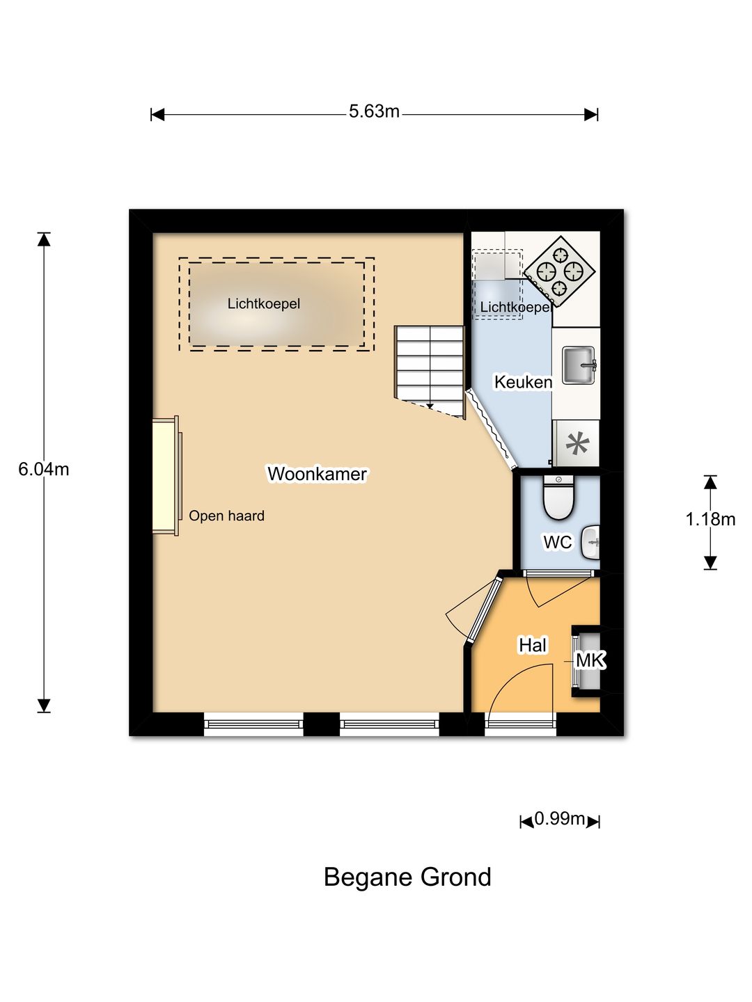 Foto 16 van Sleutelsteeg 2-A