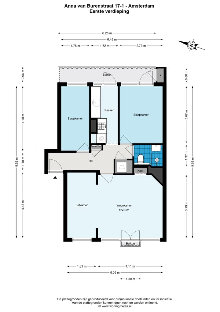 Foto 24 van Anna van Burenstraat 17-1
