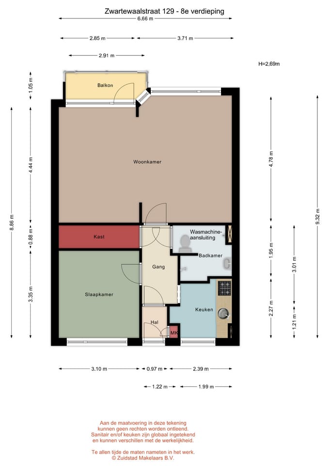 Foto 27 van Zwartewaalstraat 129