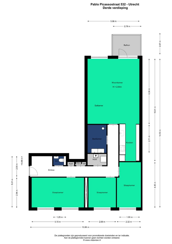 Foto 53 van Pablo Picassostraat 532