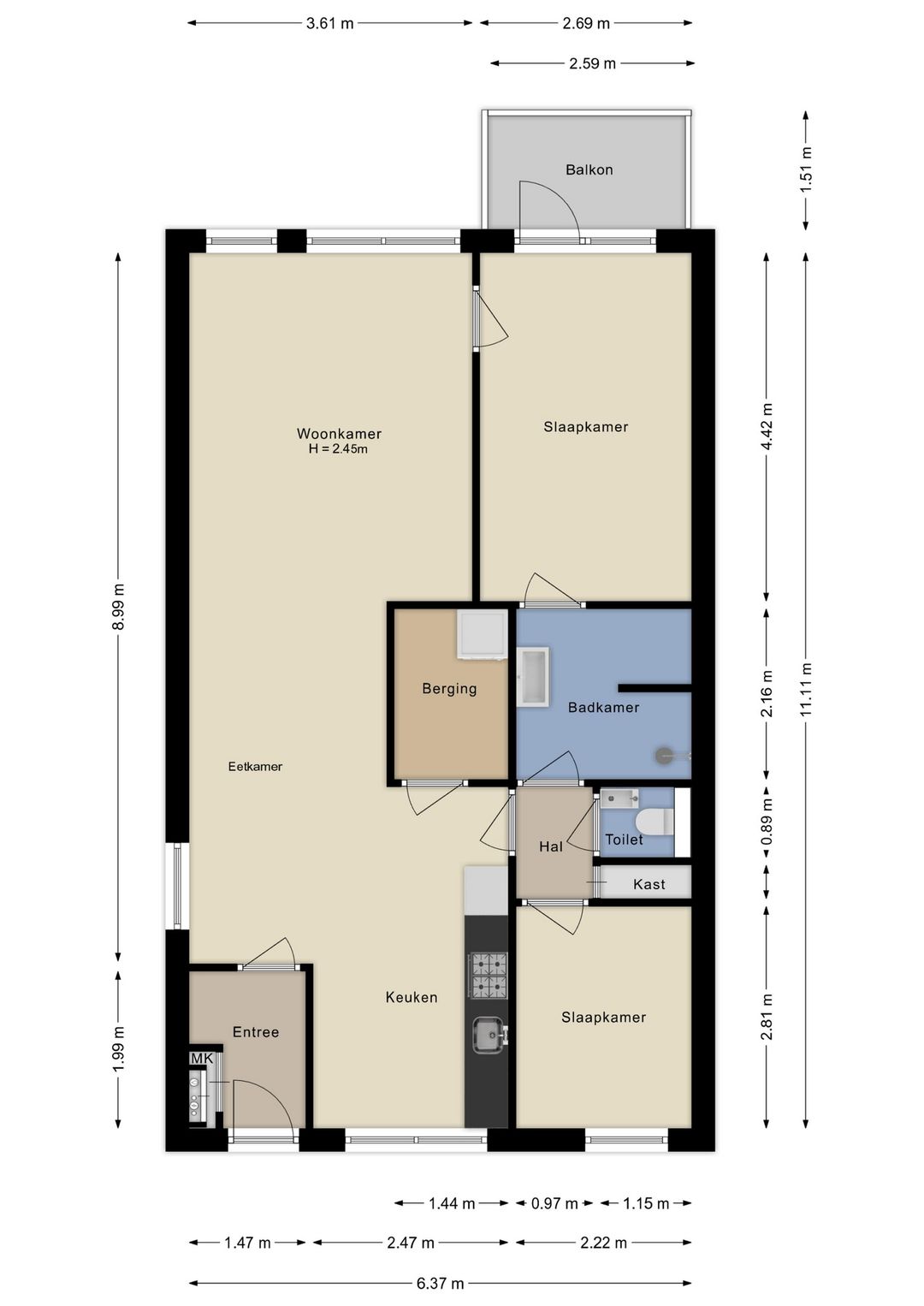 Foto 32 van Muntplein 71