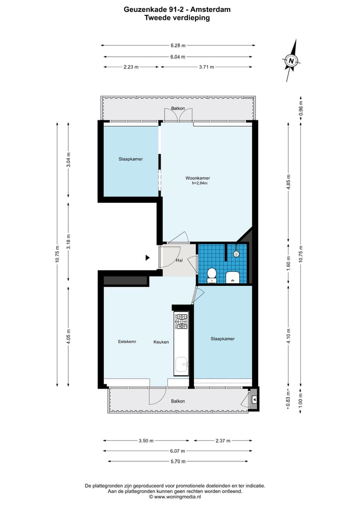Foto 24 van Geuzenkade 91-2