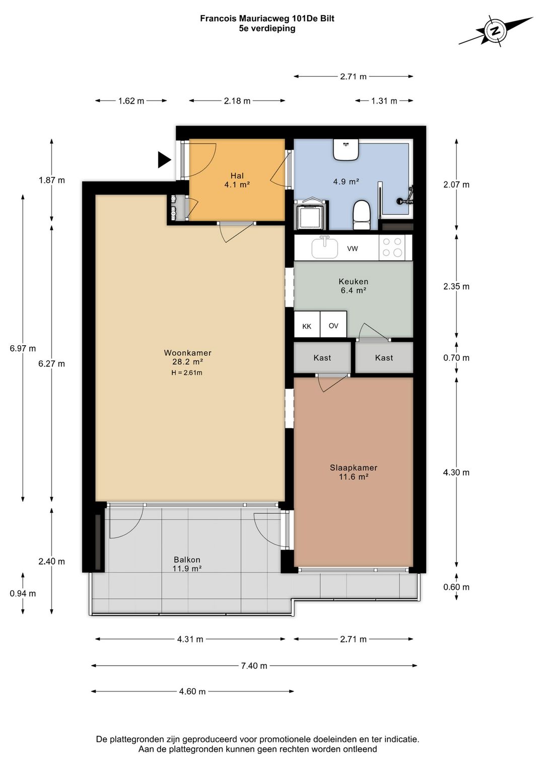 Foto 22 van François Mauriacweg 101