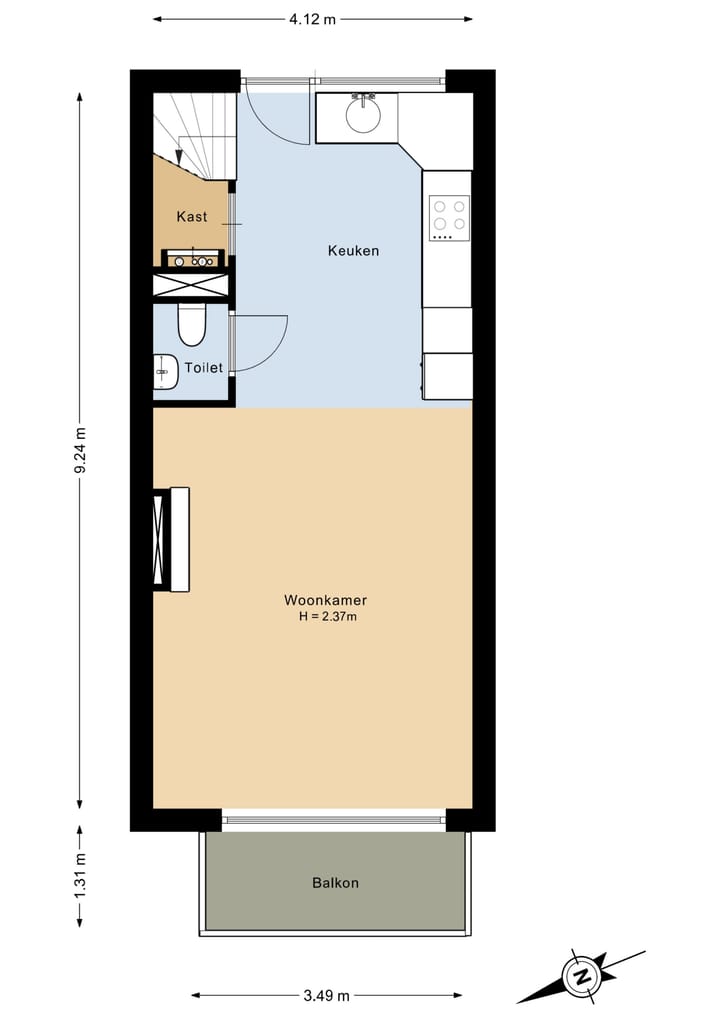 Foto 34 van Thorbeckestraat 3-F11