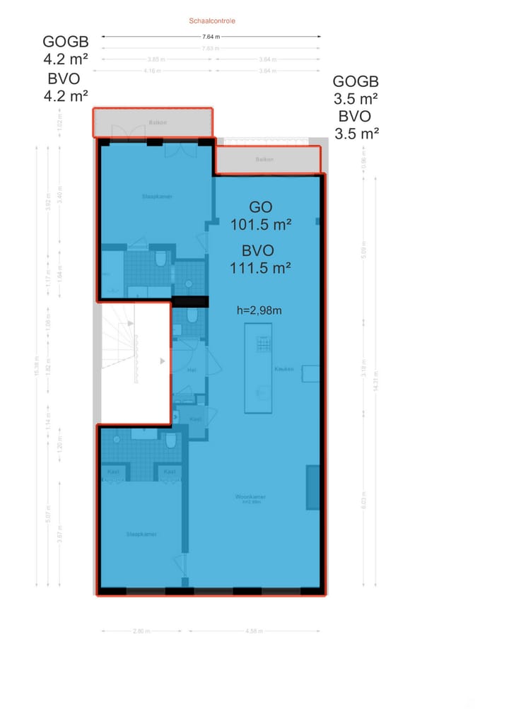 Foto 37 van De Lairessestraat 110-3