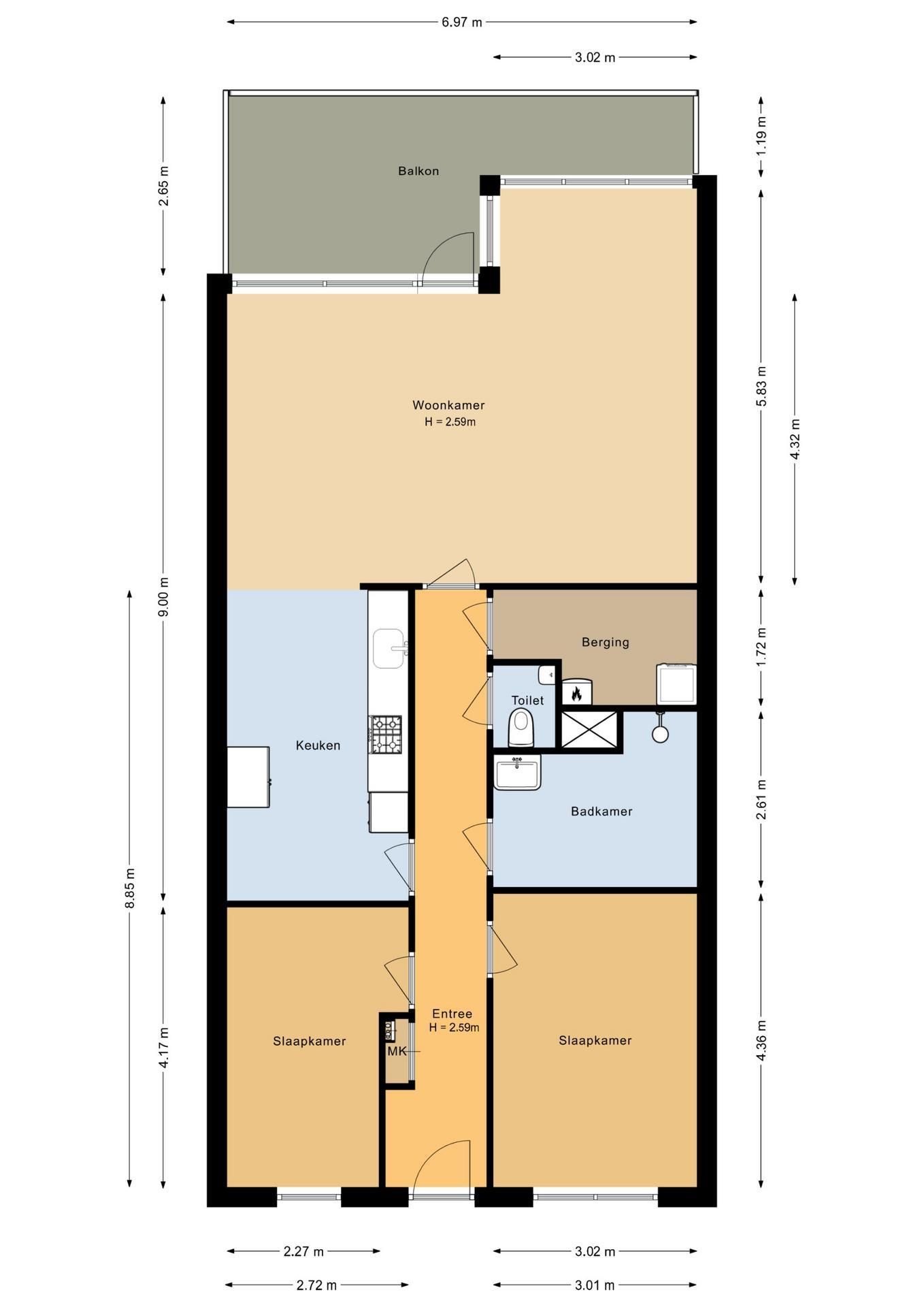 Foto 35 van Johan Hofmanstraat 140