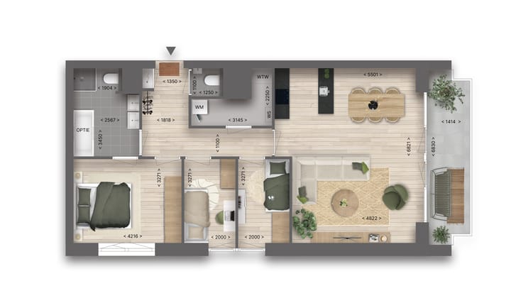 Foto 10 van De Suikerzijde - A11 (Bouwnr. 43)