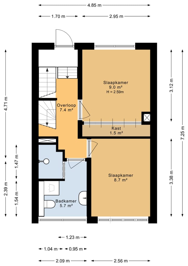 Foto 52 van Honthorststraat 38