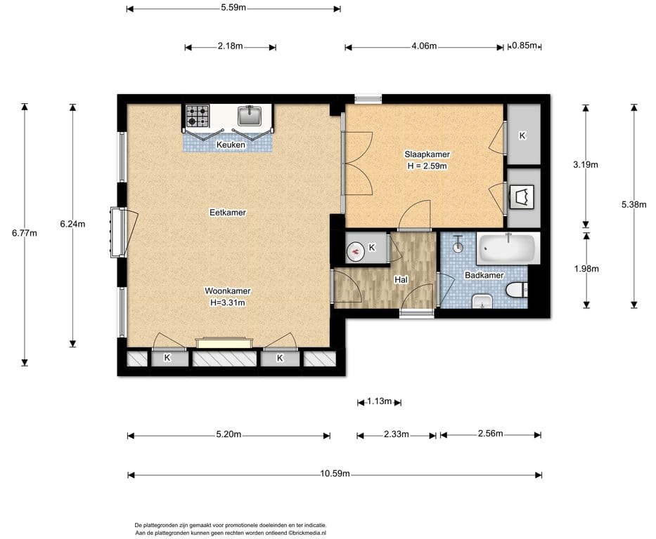 Foto 30 van Markt 1-B