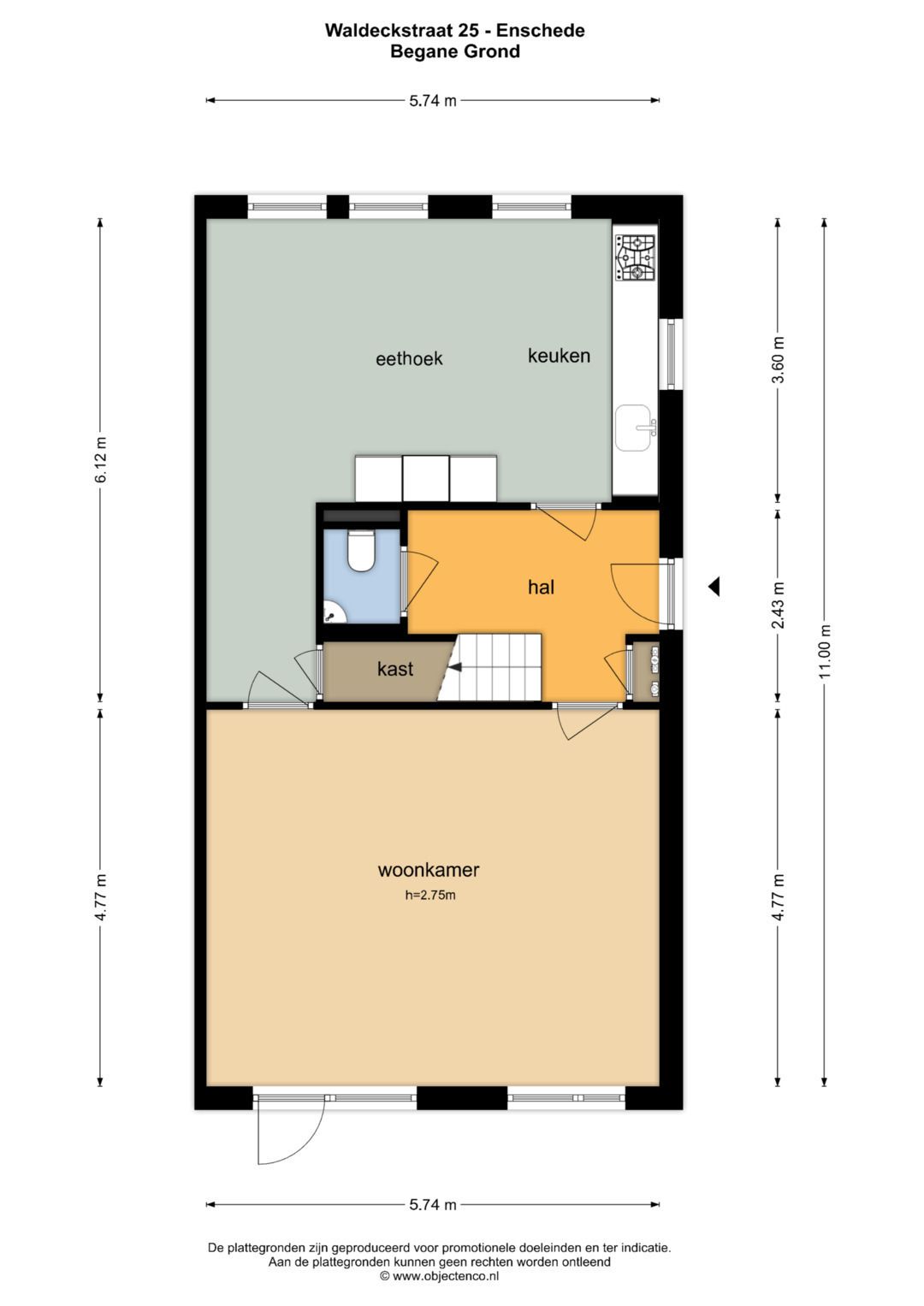 Foto 41 van Waldeckstraat 25