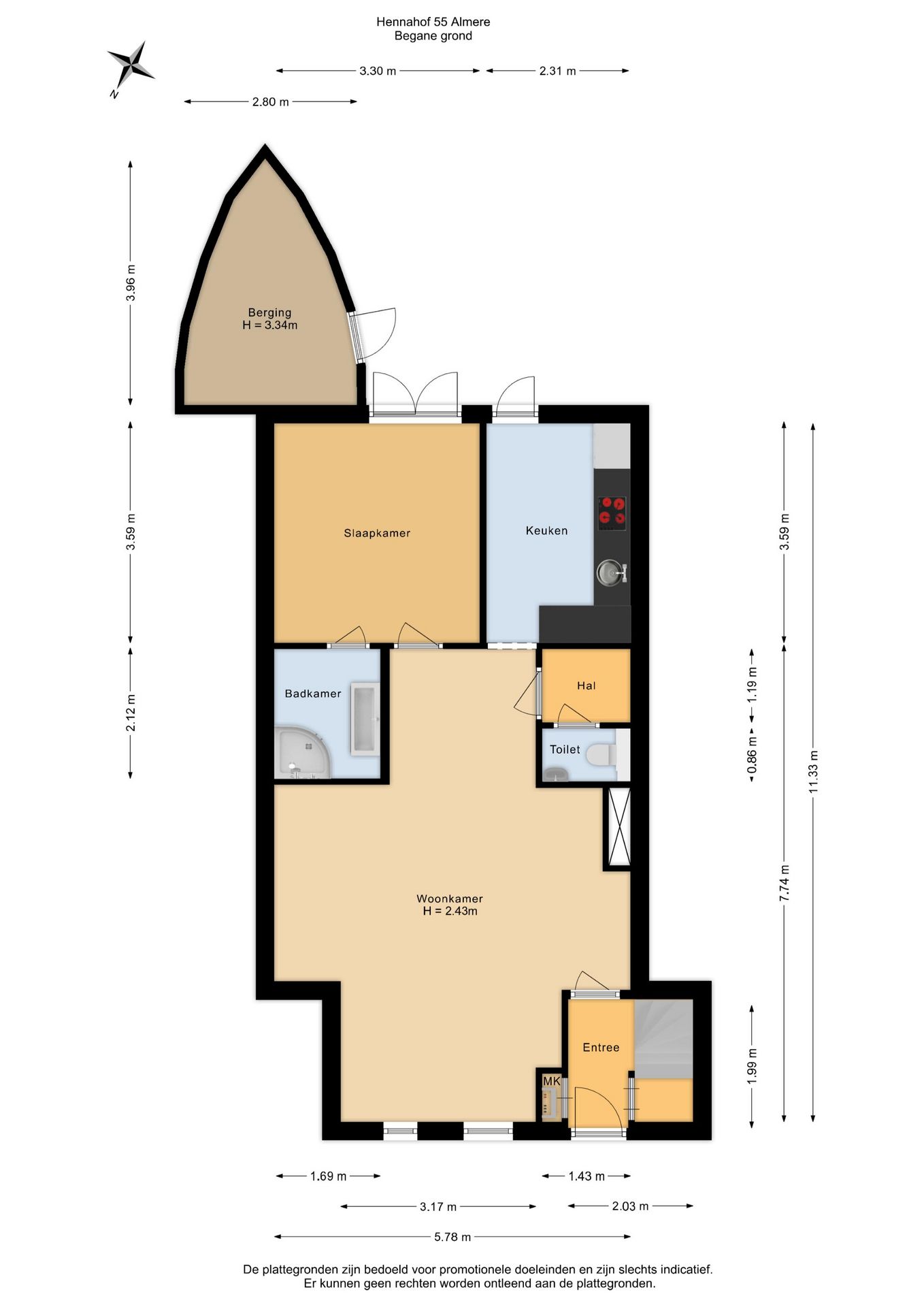 Foto 40 van Hennahof 55