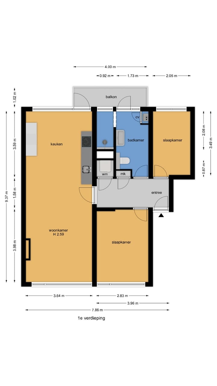 Foto 30 van Da Costaplein 16-B