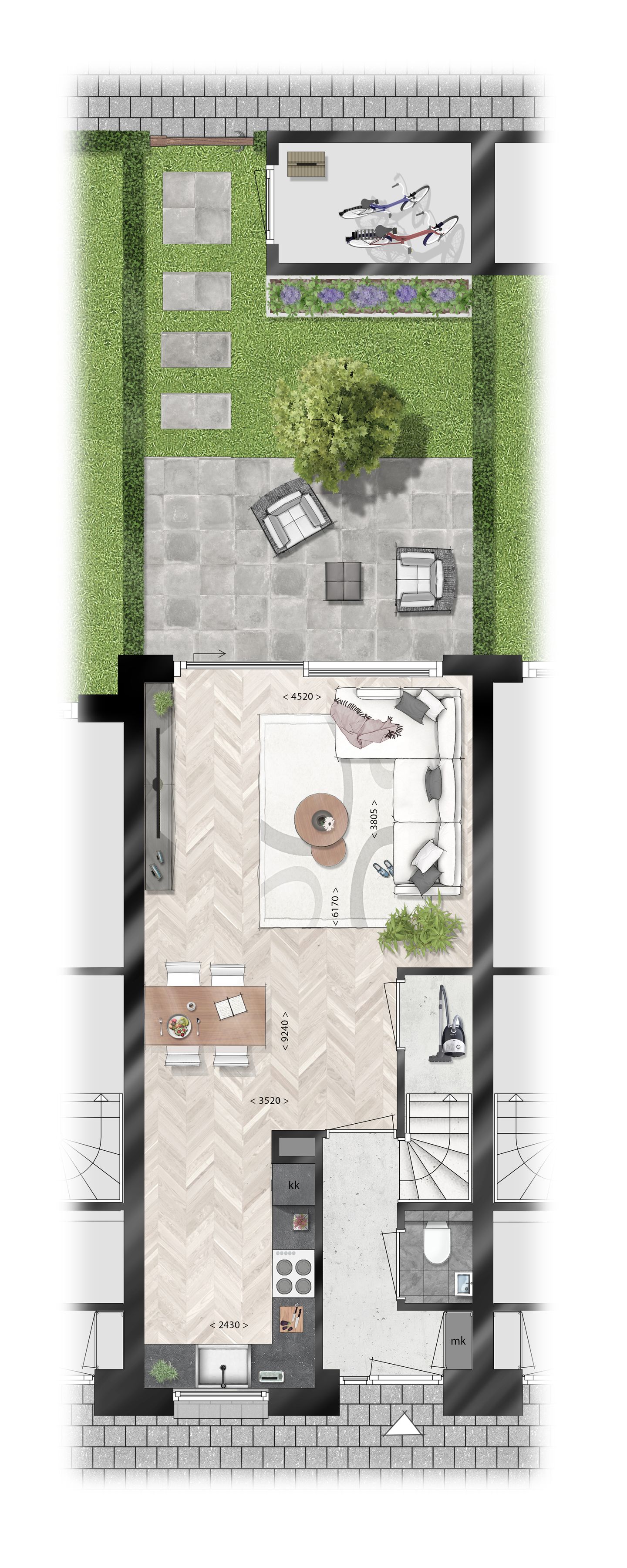 Foto 4 van Stadswoning (Bouwnr. 2)