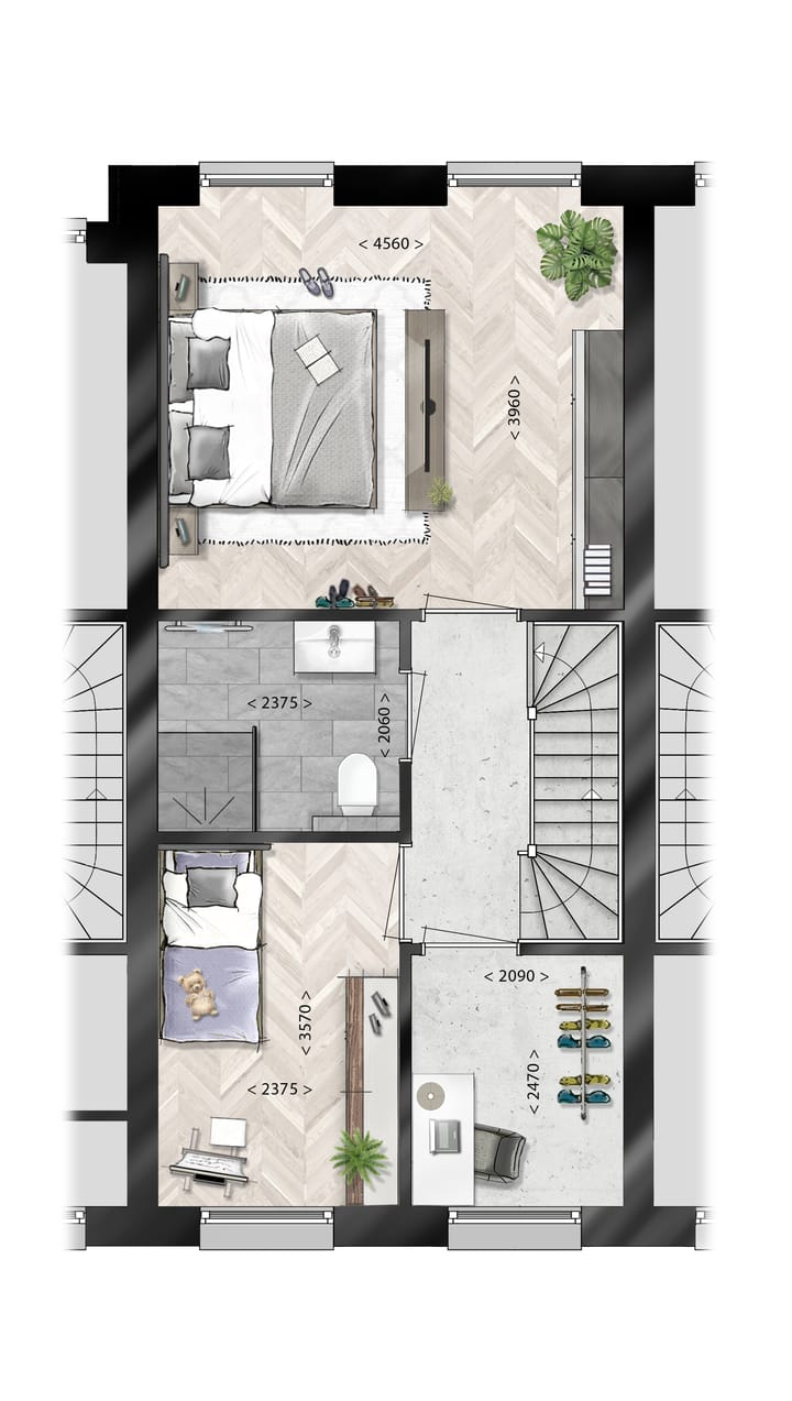 Foto 5 van Stadswoning (Bouwnr. 2)