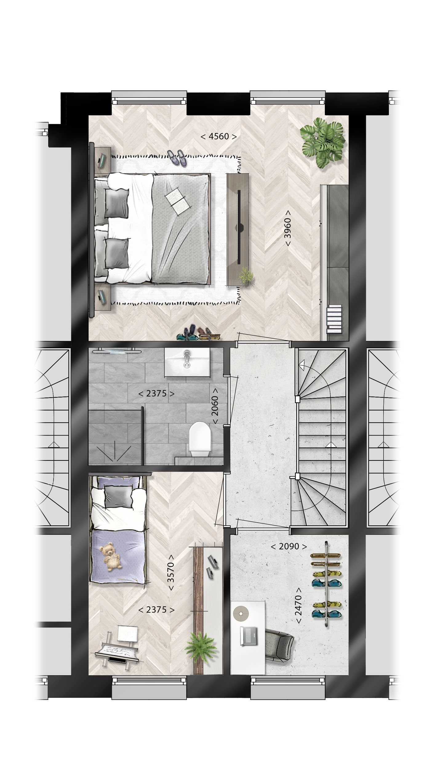 Foto 5 van Stadswoning (Bouwnr. 9)