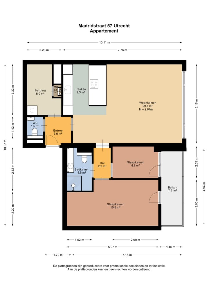 Foto 32 van Madridstraat 57