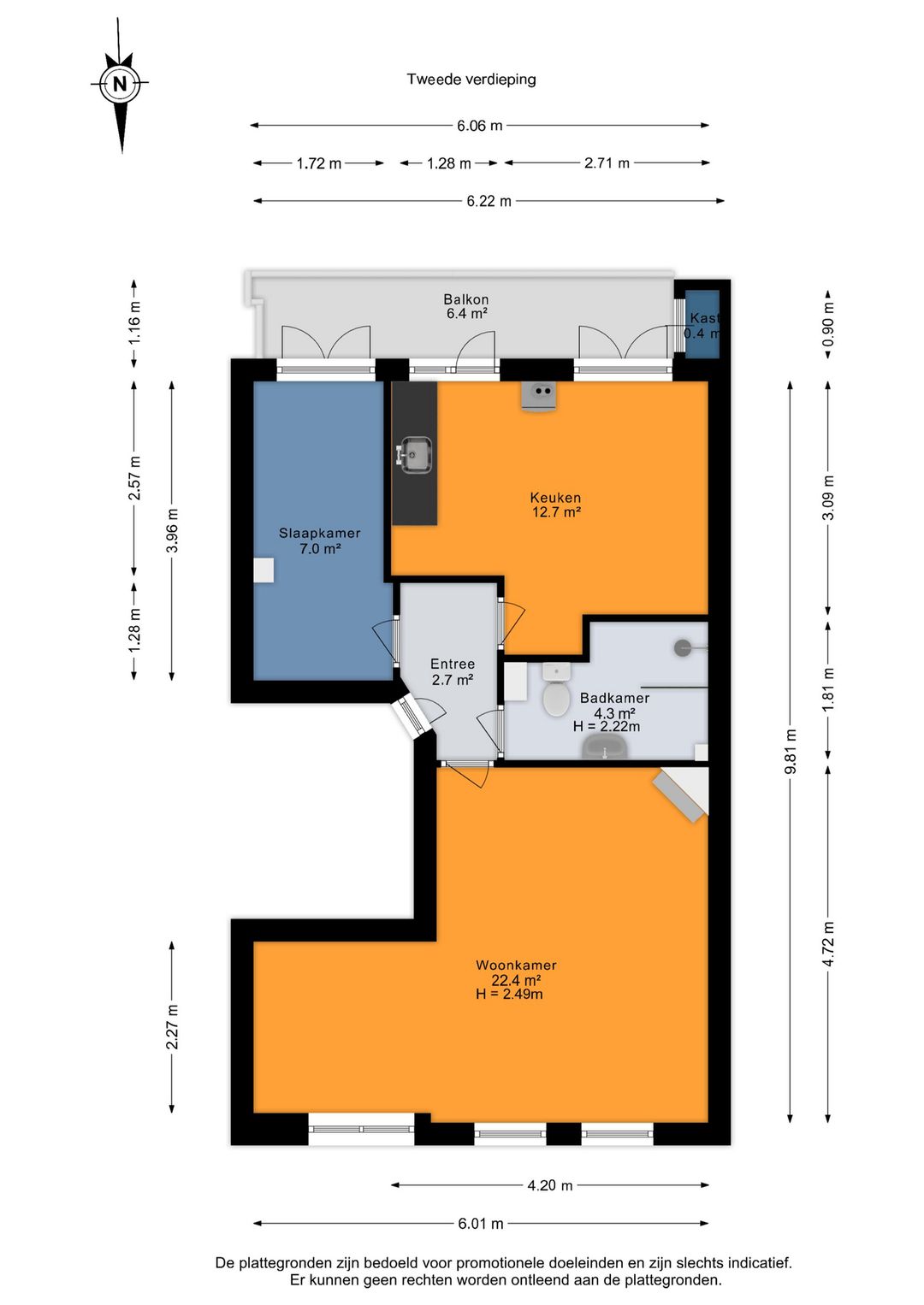 Foto 26 van Kromme-Mijdrechtstraat 96-2