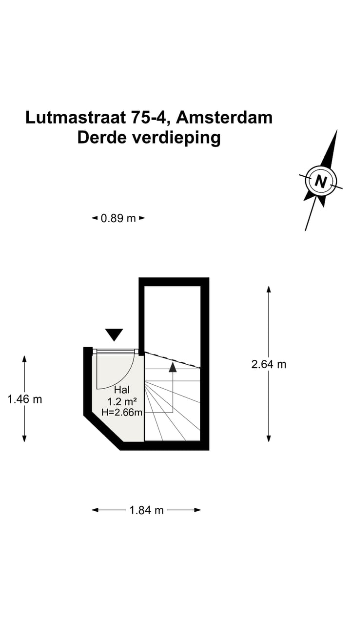 Foto 25 van Lutmastraat 75-E