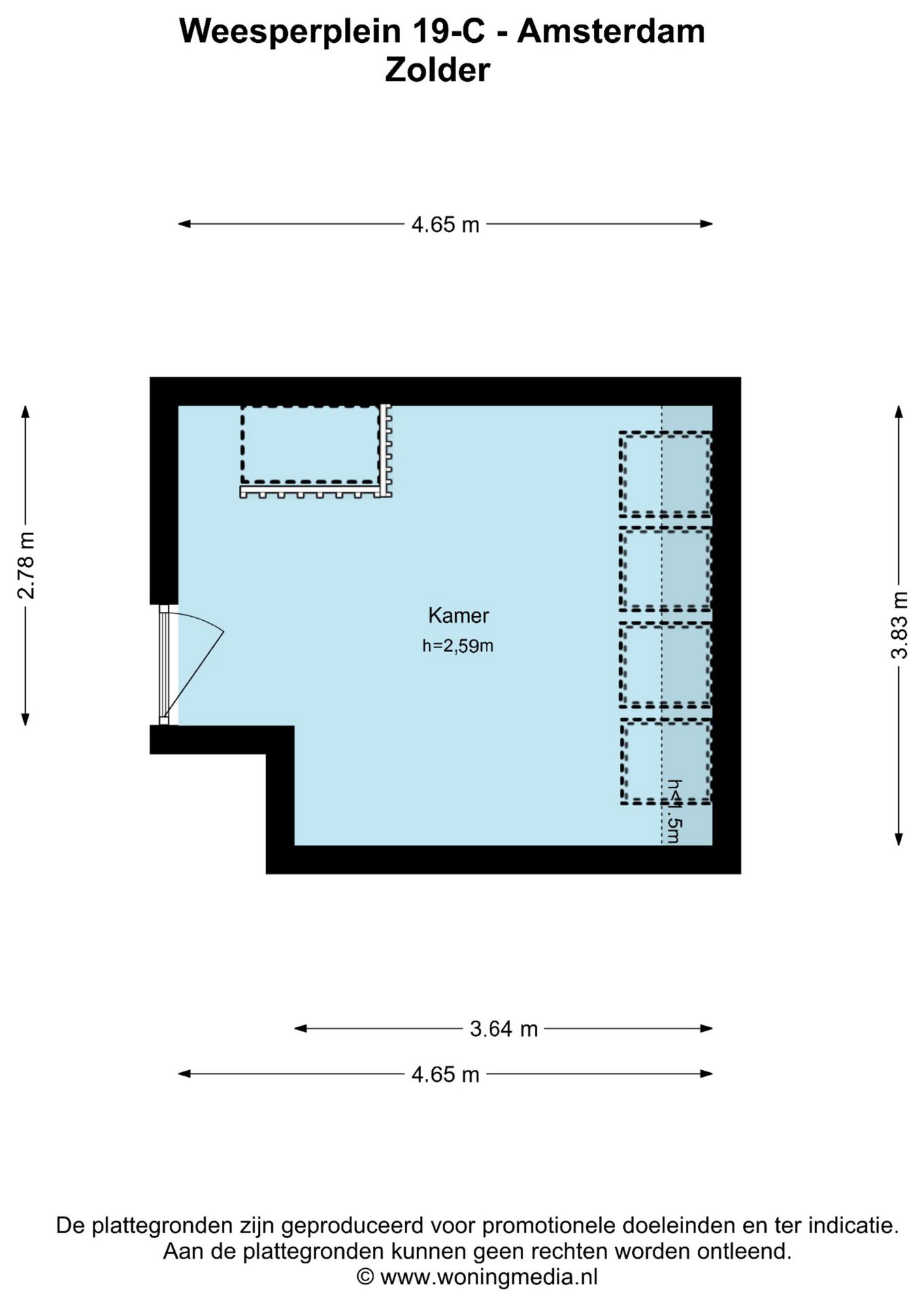 Foto 21 van Weesperplein 19-C