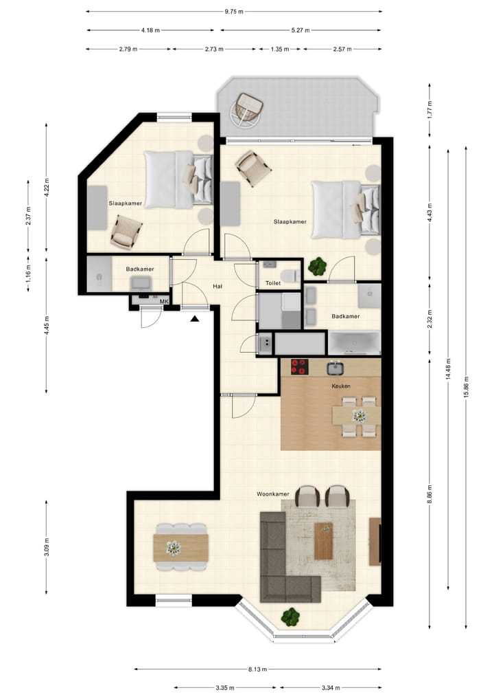 Foto 33 van Boulevard de Wielingen 88-005