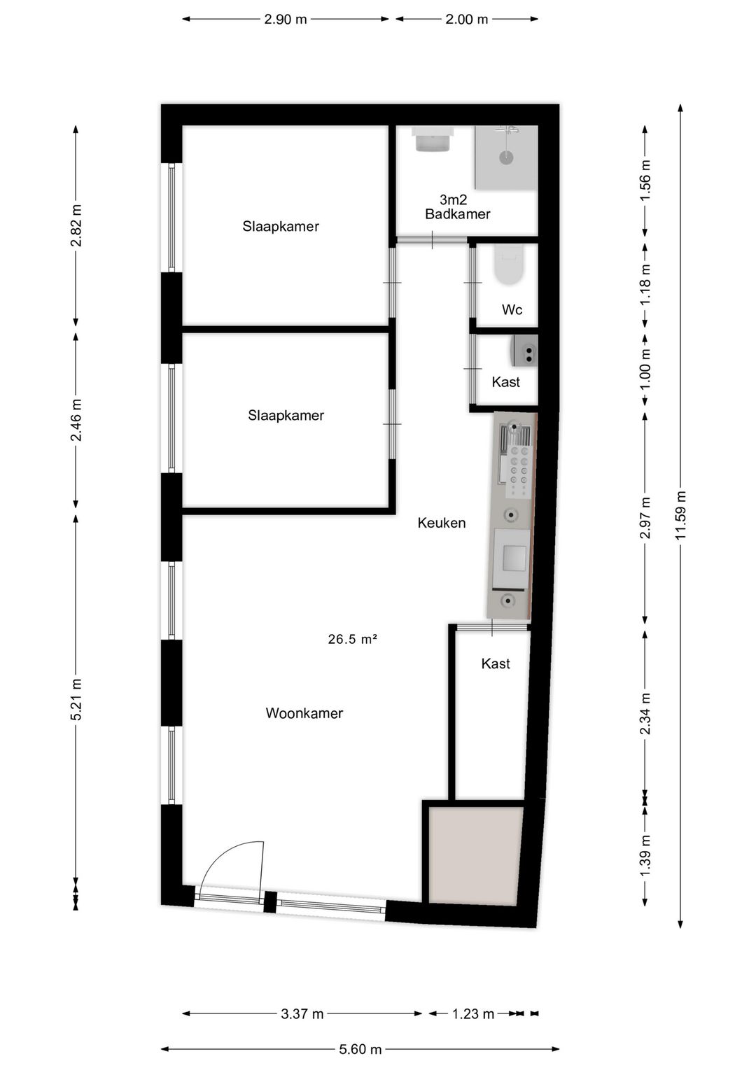 Foto 16 van Kruisstraat 18