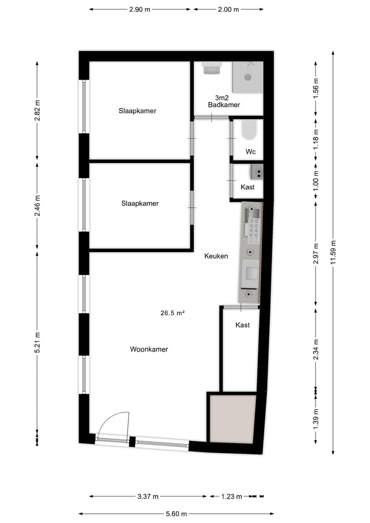 Foto 16 van Kruisstraat 18