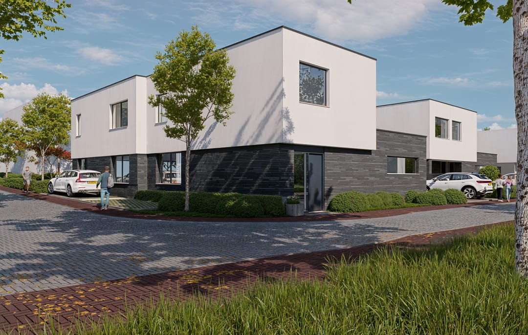 Foto 1 van 2-onder-1 kap woningen Park Leyenbroek