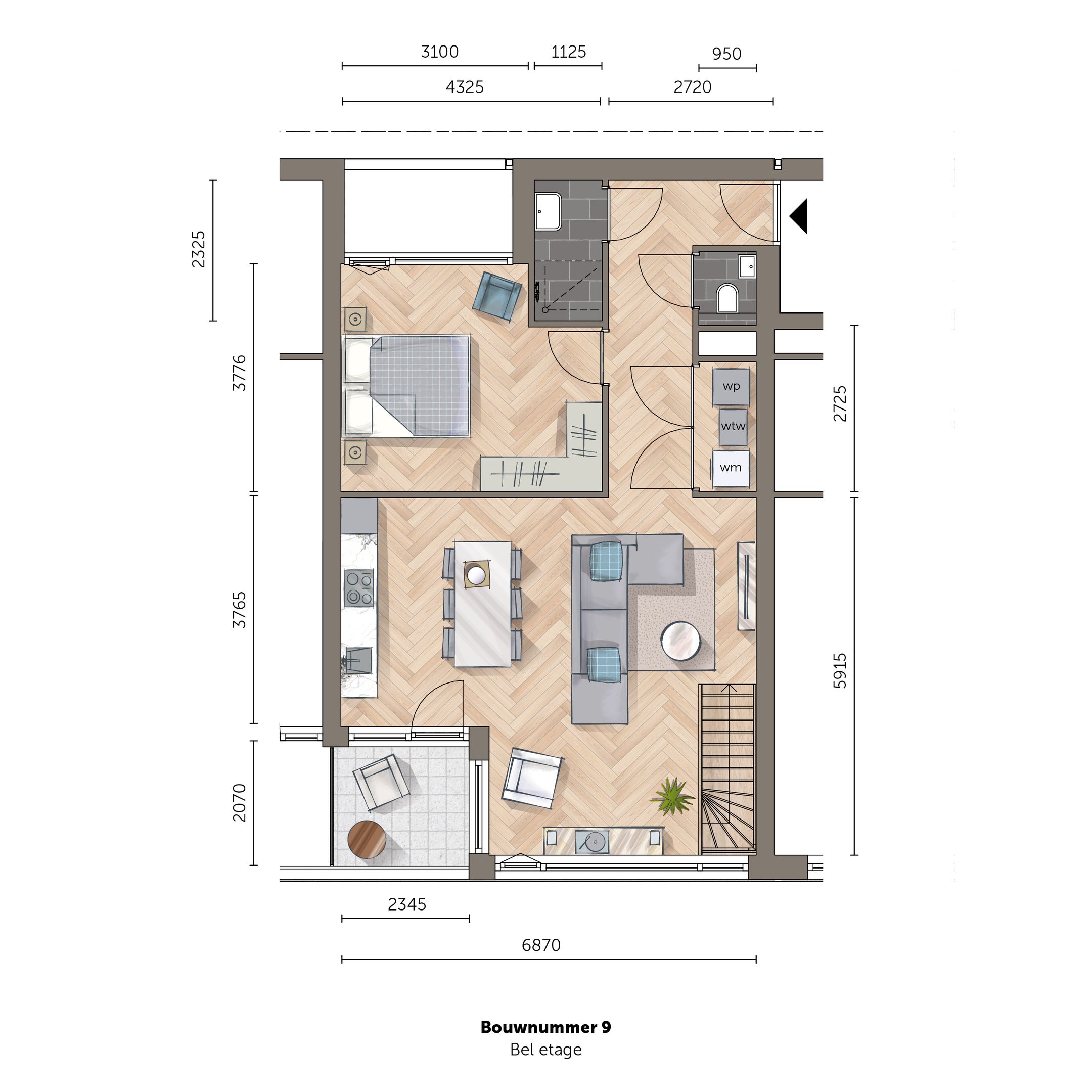 Photo 9 of Woon-werkwoning (Bouwnr. 9)