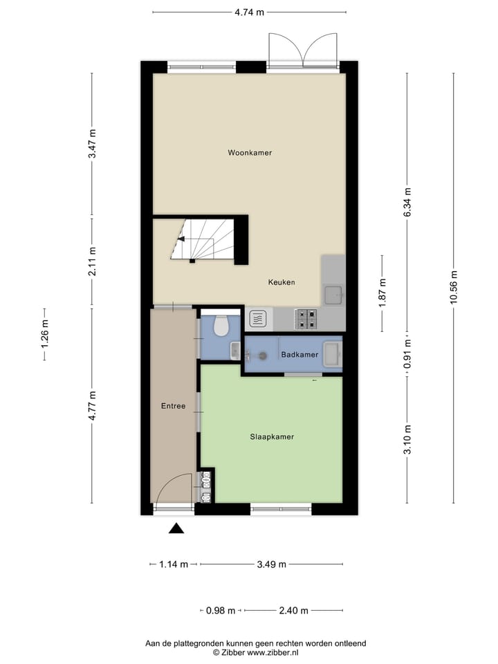 Foto 3 van Baanstpoldersedijk 4-442