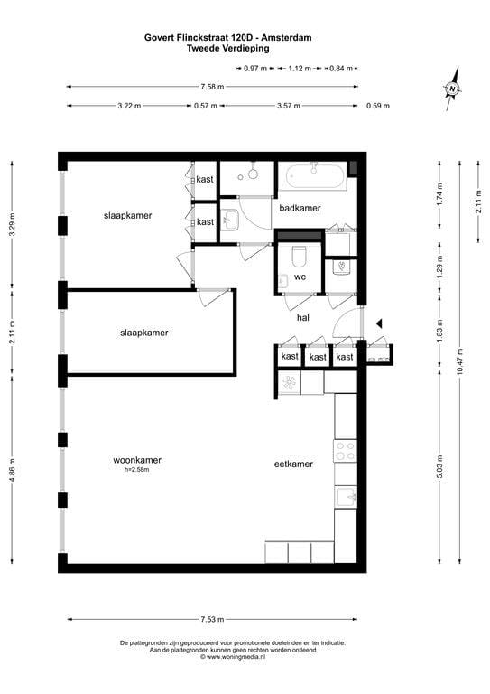 Foto 11 van Govert Flinckstraat 120-D