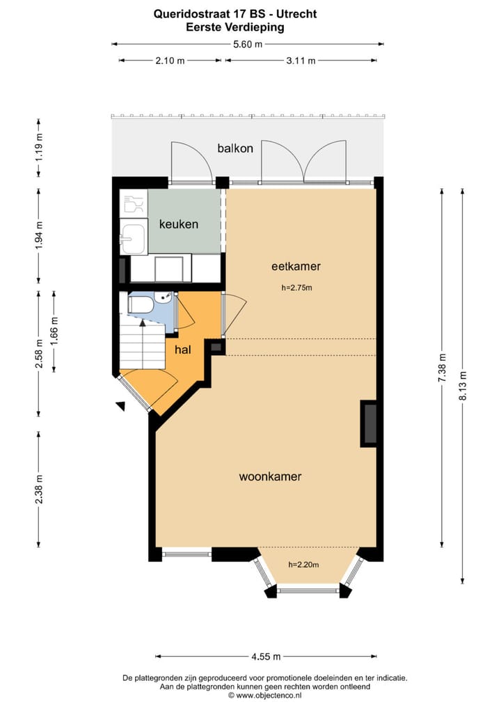 Foto 52 van Queridostraat 17-BS