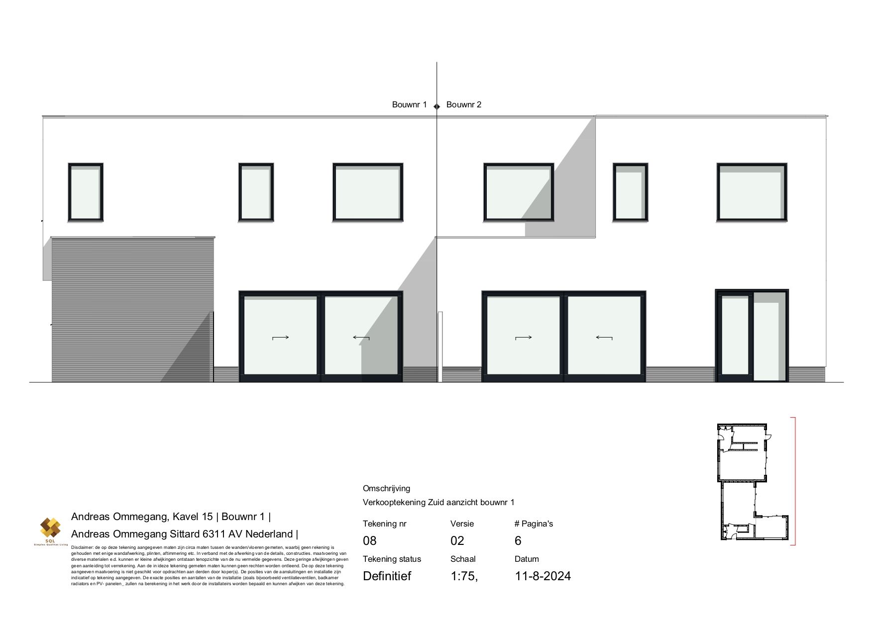 Foto 9 van 2-onder-1 kap woningen Park Leyenbroek