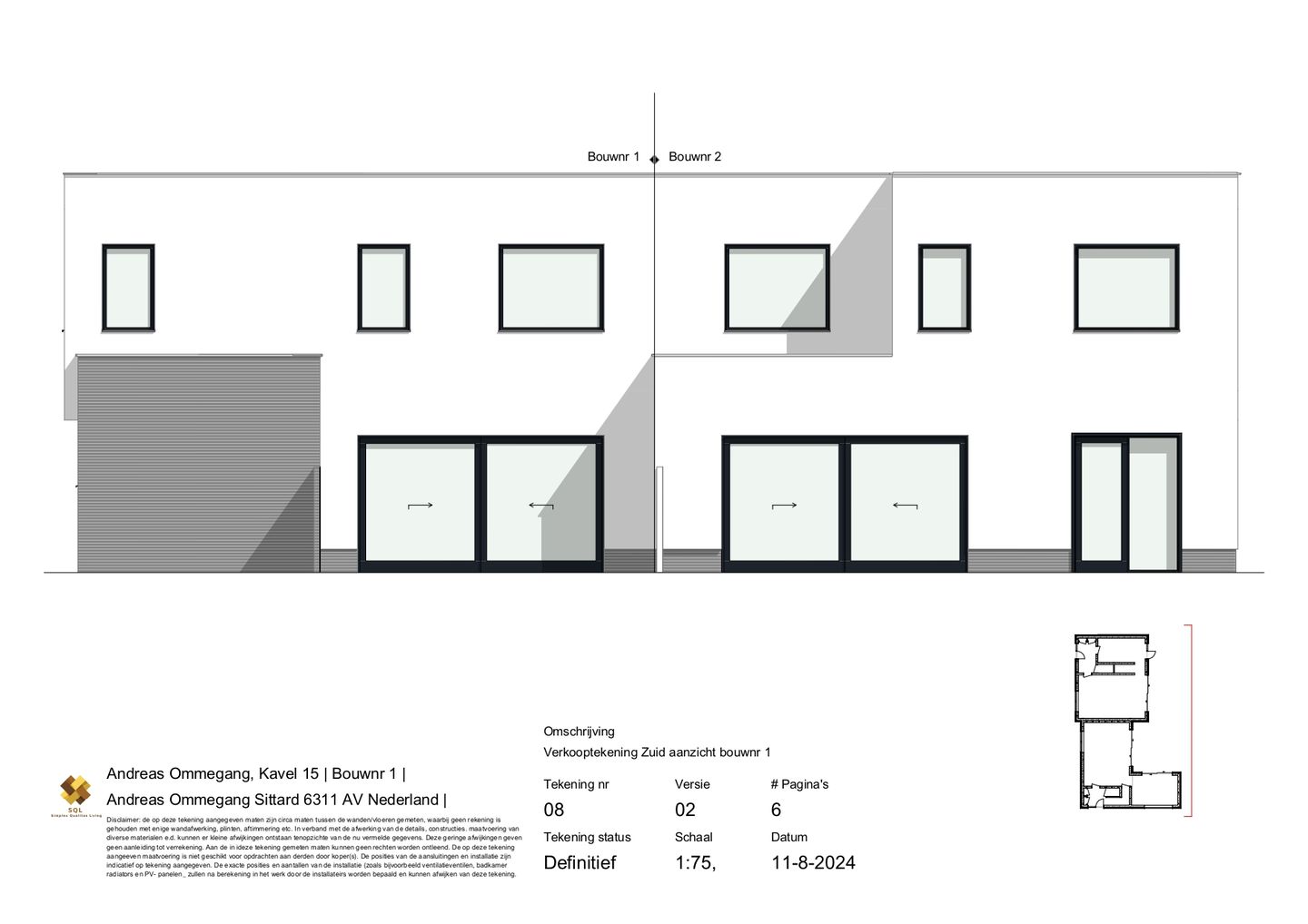 Foto 9 van 2-onder-1 kap woningen Park Leyenbroek