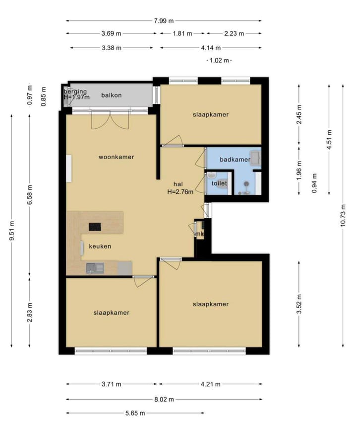Foto 21 van Lumeijstraat 41-3