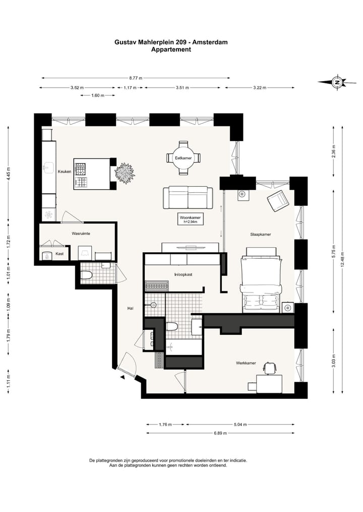 Foto 25 van Gustav Mahlerplein 209
