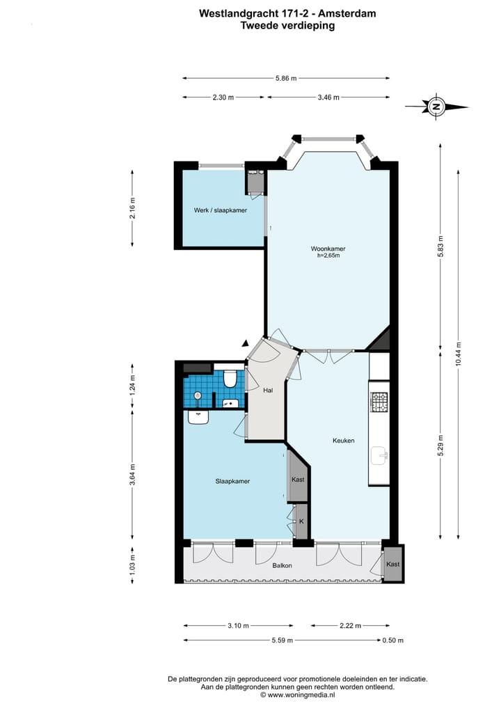 Foto 22 van Westlandgracht 171-2