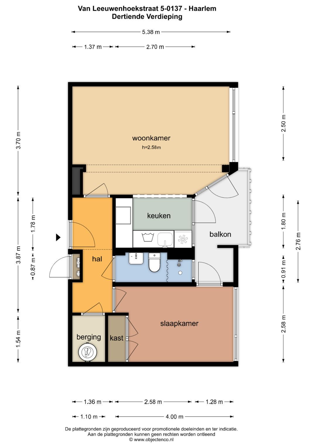 Foto 31 van Van Leeuwenhoekstraat 5-0137