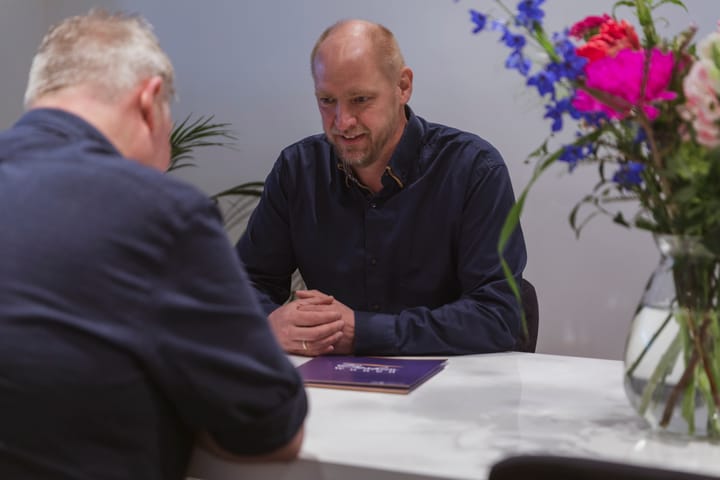 Een promotiefoto voor op kantoor