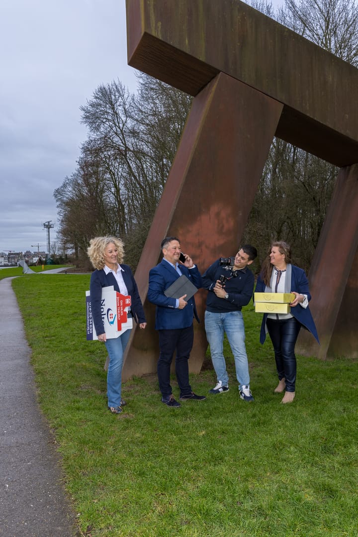 Een promotiefoto voor op kantoor