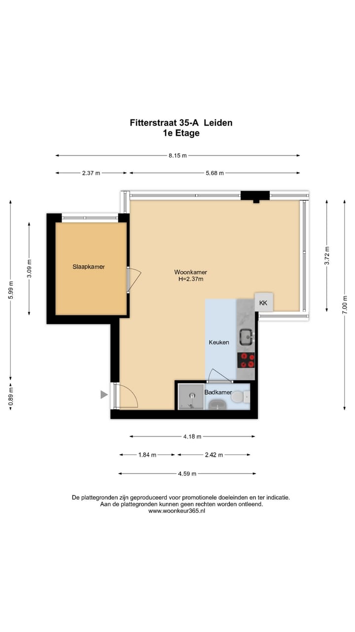 Foto 19 van Fitterstraat 35-A