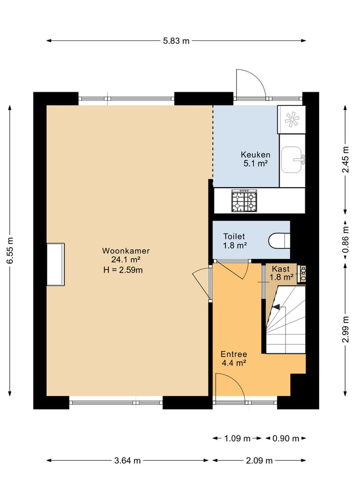 Foto 39 van Van der Steenstraat 10