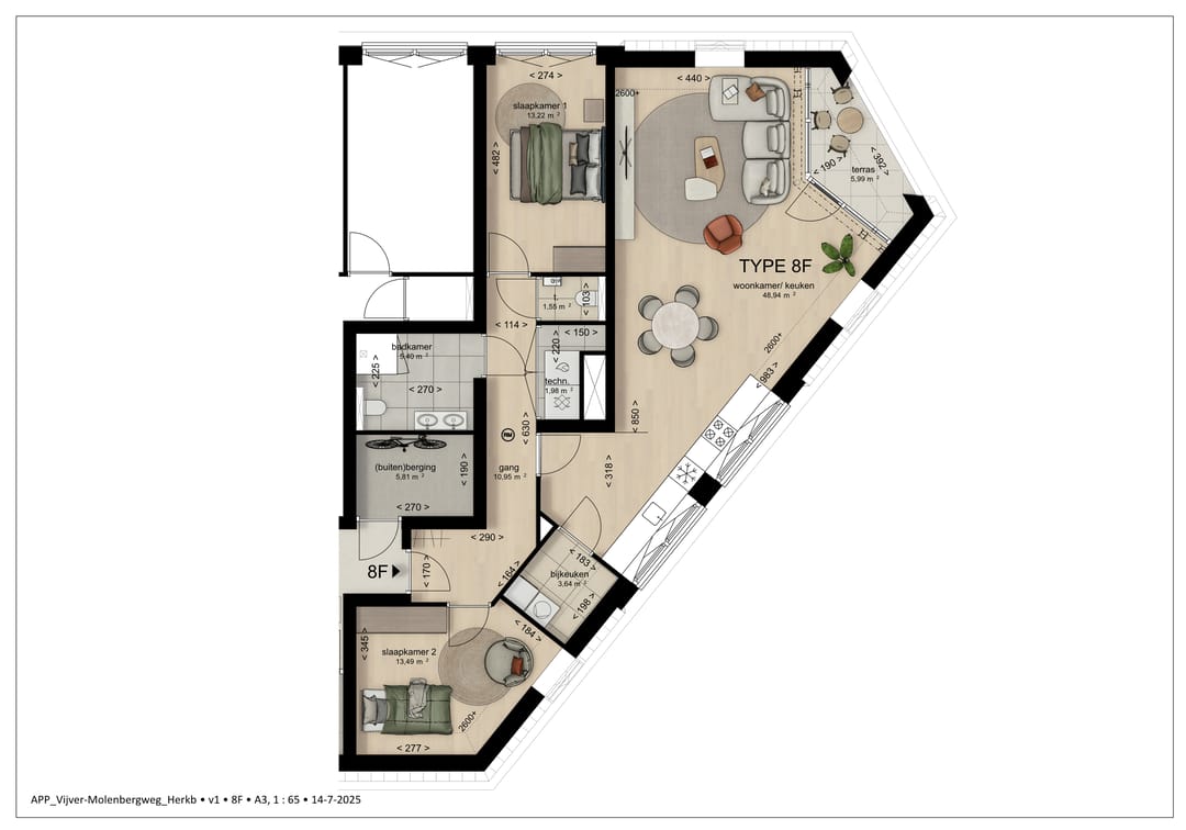 Foto 8 van Penthouse (Bouwnr. 8)