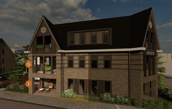 Foto 6 van Eerste verdieping (Bouwnr. 5)