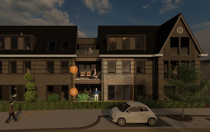 Foto 6 van Eerste verdieping (Bouwnr. 7)